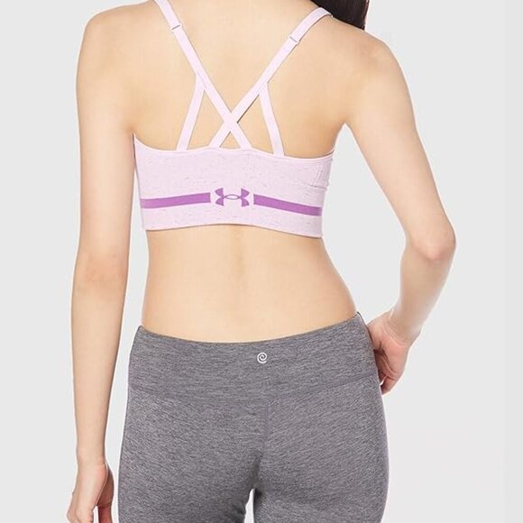 Under Armour Women's Seamless Longline Bra - Picture 2 of 5